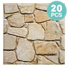 3D Wall Panels - Xám trắng - Xem 7