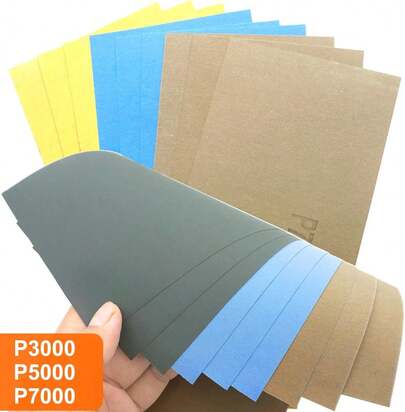 防水サンドペーパー、精密仕上げ研磨、7000、5000、、2500、2000、1500、1200、1000、800、600、400、耐水性ペーパーサンドペーパー、サンドペーパー5000、7000、グリットサンドペーパー合計33