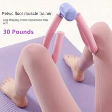 1pc Pelvic Floor Muscle Trainer | Postpartum Recovery, Leg Shaping & Hip/Thigh Workout | EVA Material, Battery-Free, Universal Fit | Fitness & Outdoor Gear - Pink - View 4