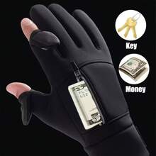 Outdoor Warm Gloves, Touchscreen Compatible, Anti-Slip Waterproof Windproof Gloves, Suitable For Cycling, Skiing, Hiking, Sports, Outdoor Activities, Christmas Gift For Men/Women
