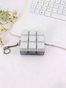 1个机械键盘开关测试器钥匙扣，桌面装饰，手机挂件，创意新奇抗焦虑指尖玩具，缓解手指压力 - 彩色 - 查看 6