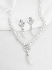 A Set Of Fashionable, Personalized, Exaggerated, Elegant, Retro, Versatile, Multi-Element Jewelry Set In European And American Style - Silver - View 5