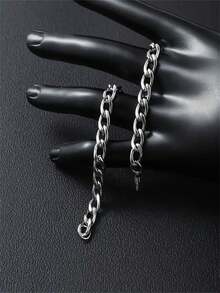 1件装304不锈钢麒麟图案手链，情侣饰品，父亲节礼物，学校主题，低过敏性