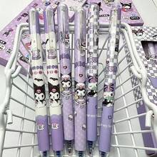 6支/盒 Kuromi 热敏可擦笔，速干易擦，高品质，学生适用，0.5毫米 - 彩色 - 查看 5