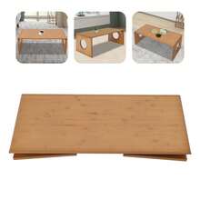 ZhdnBhnos Eapmic. In Folding Floor Coffee Table, Bamboo Low Japanese Floor Table, Portable Coffee Tables For Living Room Bedroom Meditation Tatami Home Office (. In) - Biến thể,1 - Xem 4
