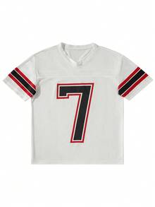 Men's Casual Sports Short Sleeve T-Shirt, Summer - White - View 2