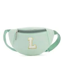 Gör-det-själv handgjord barnväska, sommar ny enkel mångsidig midjeväska, pojkar/flickor casual sportbröstväska, resväska, plånbok, myntbörs, ryggsäck, axelväska, crossbodyväska - Multifärgad - Visa 45