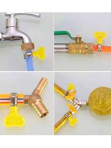 水龙头夹：手拧式夹、套环式夹、管夹、水管紧固夹、固定夹 - 黃色 - 查看 10