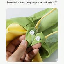 ARC ARCE 防水恐龙造型狗狗雨衣，带尾巴孔，适合中大型犬，例如贵宾犬、金毛寻回犬 - 彩色 - 查看 10