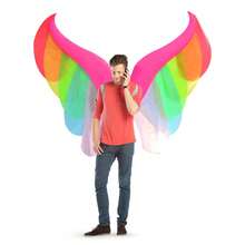 1pc Inflatable Angel Wings Costume, Unisex - Full Body Heart-Themed Fancy Dress, Suitable For Halloween, Carnival, Christmas And Various Events/Parties