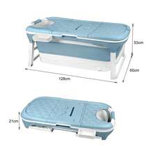 Inflatable & Portable Bathtubs - Baby Blue - View 10