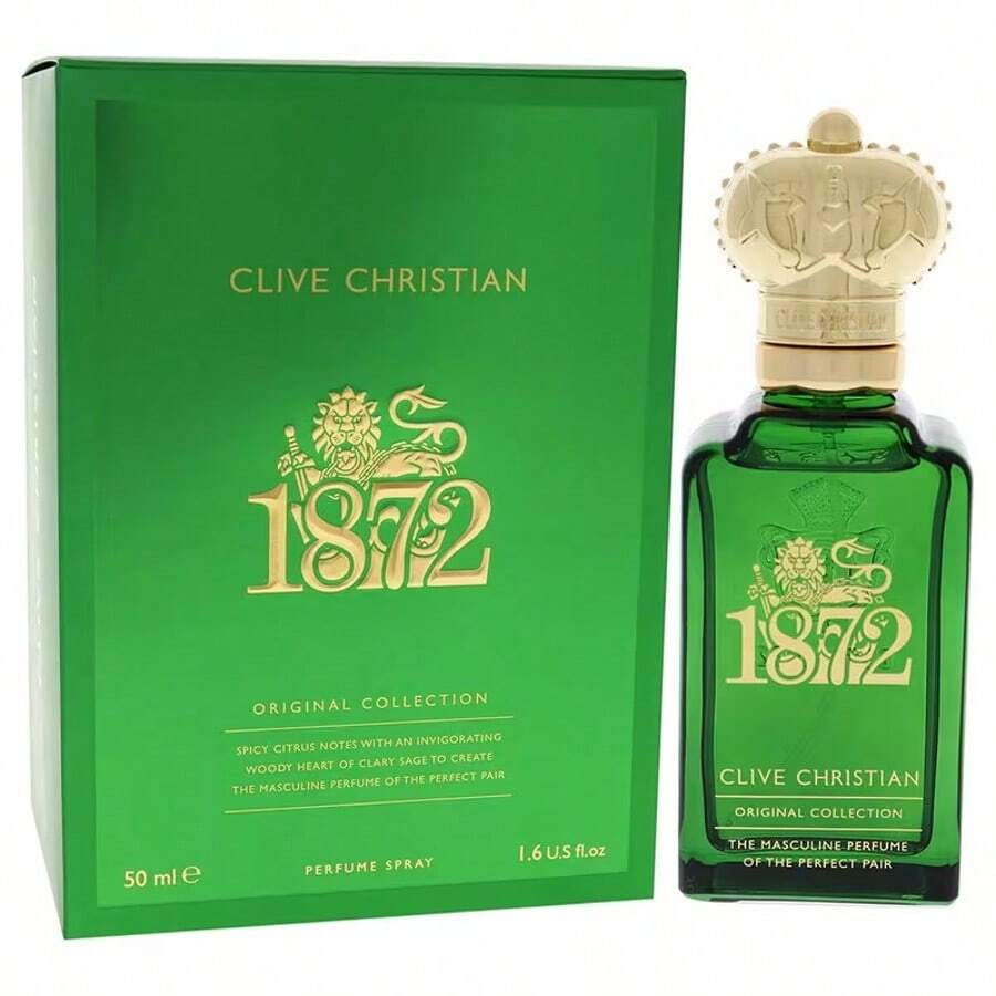 CLIVE CHRISTIAN 1872 ORIGINAL COLLECTION PARFUM SPRAY FOR MEN 1.7 Fl Oz / 50ml - 綠色 - 查看 1