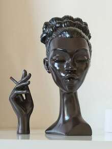 1件现代树脂雕塑香薰扩散器 - 时尚家居装饰礼品，适合女性，采用耐用优质材料制成，可用作室内或室外家居/办公室装饰的艺术摆件，独特的放松礼品，户外装饰 - 彩色 - 查看 13