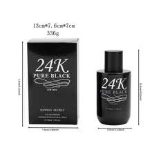 100ml 3.4FL OZ Men's Fragrance Spray – A Long-Lasting, Invigorating Scent For Men, Perfect For Dates And Everyday Wear. An Ideal Gift For Friends And Boyfriends. - 24k Men's Black Perfume - View 5