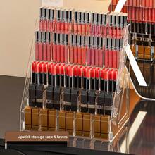 2026新款可堆叠桌面收纳盒，轻巧奢华透明办公桌化妆品收纳盒 - 彩色 - 查看 3