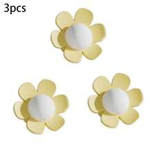 3pcs Flower Shaped Sink Overflow Hole Plug, Bathroom Sink Sealing Cover, Silicone Overflow Drain Stopper, Anti-Leak/Sink Silicone Sealing Cover, Anti-Splash, Anti-Odor Water Plug - Multicolor - View 12