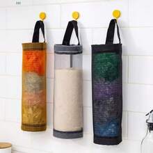 Home Décor - A Kitchen Wall-Mounted Garbage Bag Organizer, Featuring Pull-Out Organizer Bags, Convenient Storage Boxes, And Wall-Mounted Bags Suitable For Organizing And Storing. - Nhiều màu - Xem 2
