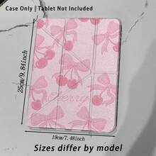 1pc Painted Effect Acrylic Crystal Tablet Protective Case With Stand, Compatible With Honor, Redmi, OPPO, VIVO, Apple, Fold Anti-Bend, Reinforced Silicone Corners, Auto Wake/Sleep Function, Built-In Pencil Slot, Multi-Angle Foldable Stand - Perfect Daily Protection, Great Holiday Gift - Multicolor - View 5