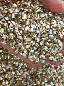 60/30pcsNail Art Treasure Set: Iridescent Moonlight & Candy Colored Sparkling Rhinestones, K9 Flat Back Gems For Professional Nails - Multicolor - View 17