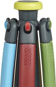 Casdon Joseph Joseph Elevate | Colourful Kitchen Utensil Set For Children Aged 3 Years &Amp; Up | Comes With Rotating Storage Stand! - 白色 - 查看 4