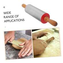 CYPNKichvoe Rodillo Para Masa De Acero Inoxidable Mango Ergonómico Rodillo De Cocina Para Hornear Pizza Pan Galletas Fácil De LimpiarFashion - 224525710 - Ver 7