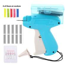 1pc Precision Sewing Gun Kit, Jam-Free Mini Clothing Tag Gun For Garment Micro-Marking, Quick Clothing Repair Sewing Tool Set Includes 6 Needles, 1000 Black And 1000 White 5mm Mini Nails, C200 Label Gun - Multicolor - View 23