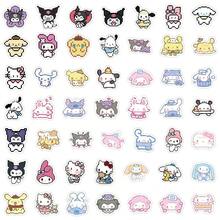 SANRIO 100PCS Cartoon Cute Pixel Style     Mixed Stickers For Helmet Bicycle Hand Account Pencil Case Decals - 100PCS - View 3