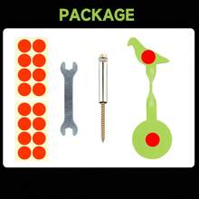 Realistic Bird Target For Tree Mount - 3mm Durable Outdoor Practice, Perfect For Hunting Simulation & Backyard Archery