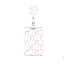 1 Conjunto (Clipe de Crachá + Porta-Cartão) Clipe de Crachá Fofo de Ganso de Pescoço Longo, Porta-Crachá Rosa, Chaveiro Prático, Clipe de Acessórios de Enfermagem com Porta-Cartão de Identificação Vertical, Adequado para Professores, Estudantes, Médicos, Enfermeiros, Funcionários de Escritório, Presente do Dia da Enfermagem (Série Rosa) - Ganso de Pescoço Longo