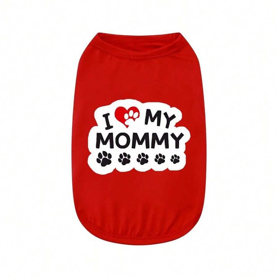 Cartoon Cat & Dog Pattern T-Shirt, Sporty Pet Graphic Jumpsuit T-Shirt