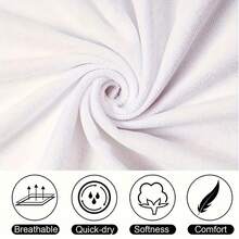 1pc Floral Beach Towel, Quick-Dry, Soft, Absorbent Polyester, Modern Design