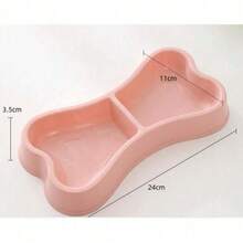 Bone Shaped Stainless Steel Pet Bowls - Non-Slip Base, Stackable Design - 100ml - View 11