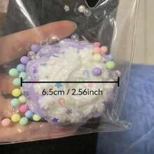 超柔软可爱蛋糕玩具 - 超柔软TPR可挤压蛋糕，慢回弹，减压玩具 - 彩色 - 查看 4