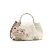 时尚奢华褶皱云朵手提包，配有肩带 - 雲朵包 - 查看 8