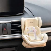 Doll Exclusive Mini Car Safety Seat Ornament, Air Vent Decoration, Cute Doll Vehicle, Healing Car Interior Accessory - Toy Car Seat - View 3