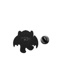 QIHOO 1pc Monster Enamel Brooch Cartoon Collar Needle Backpack Brooch Badge Green Brooch Clothing Jewelry Friends Gift - Multicolor - View 3