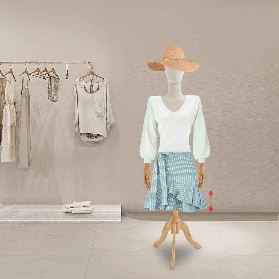 YUNRUX Mannequins - Khaki - View 1