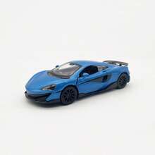 Makeda 红色合金金属超级跑车 - 可打开回力车模型 - 送给年轻人的最佳礼物 - 藍色 - 查看 4