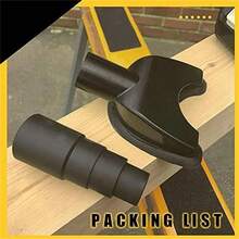 Hand-Free Dust Collector Upgraded Hole Saw Dust Extraction Tool Vacuum Attachment Dust Collector HiYi Powerful Cyclone Vacuum Dust Cleaner Dust Quick Remove Woodworking Dust Debris From Drill Hole - Black - View 10