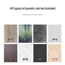 Magnetic Desktop Cable Organizer, Data Cable Holder, Bedside Charging Cable Clip, Wall-Mounted Cable Clips - Multicolor - View 5