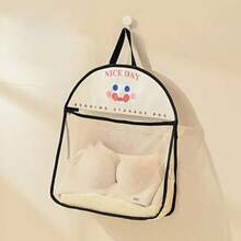 1pc/2pcs Sock & Underwear Storage Hanging Bag, Wardrobe Bedroom Door Mesh Pocket, Dorm Closet Hanging Net Bag - Multicolor - View 2