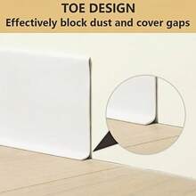 1 Gulungan Lis Dinding Vinyl, Lis Dekoratif Perekat Mandiri, Strip Dekoratif Perekat Mandiri Fleksibel, Desain Tekstur Serat Kayu, Dekorasi Rumah Ruang Tamu (2m X 8cm) - MultiWarna - View 12