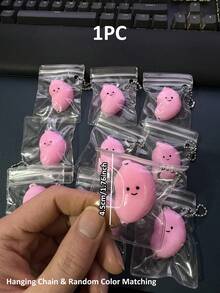 1PC Glitter Crystal Banana Squishy Toys,Slow Rising Squeeze Toy,Fidget Toy,Taba Squishy,Fun Stress Reliever Toys,Injectable Bubbles,Travel Portable Fidget Squeeze Toys,Squisy,Perfect For All Ages Austism,Ideal Holiday Gifts,Ramadan Giftse - Multicolor - View 20