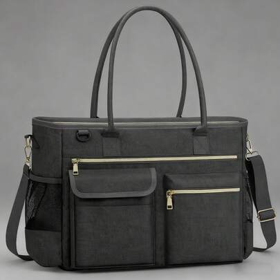 NEWHEY Large Capacity Travel Laptop Backpack, Fits 14-15.6 Inch Laptops; Fashionable Backpack With Multi-Function Pockets; Lightweight Multi-Layer Bookbag; Carry-On Backpack With Comfortable Handle; Casual Weekend Travel Bag; Water-Resistant Daily Backpack With Waterproof Compartment, Suitable For Outdoor Hiking Camping Travel; Meets Airline Travel Standards; Available In Multiple Colors. Random Shipment Of New And Old Versions. , Travel Bag, Laptop Bag