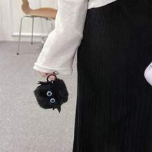 Suitable ForAirPodsPro3 Protective Cover Autumn And Winter 2nd Generation Plush Shell Little Devil Bat Apple Wireless Bluetooth Headphone ShellAirPodspro2 Cute Female Creative 3rd Generation Soft Anti-Fall 1st Generation - Multicolor - View 5