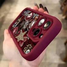 Easypie Selection Phone Case For Apple 17 Air 11 12 13 14 15 16 360° Drop-Proof Transparent Large Hole Mobile Phone Case Highly Transparent Without Yellowing . Precise Cover Phone 14 13 15 16 Promax Phone Halloween Phone Accessories Christmas Gift, Valentine's Day,Shockproof And Drop-Resistant Phone Case Gifts,Fashionable, Compatible With IPhone 17promax/17pro/17/16/16Pro/16Plus/15/15ProMax/15Pro/11/12/13/14ProMax/12Mini/13Mini/11Pro/11ProMax/12Pro/12ProMax/13Pro/13ProMax/14Pro/14ProMax/17Pro/17ProMax, Creative & Elegant Waterproof Shockproof Anti-Fall Scratch ResistantGIF-FOR-YOU,, Valentine's Day,Shockproof And Drop-Resistant Phone Case Gifts - 款式10(1PC) - 查看 3