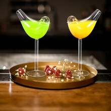 150ml Unique Bird-Shaped Cocktail Glass, Personalized High Stem Wine Glass, Suitable For Home, Wedding, Party, Bar, Holiday And Other Occasions