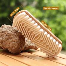 2pcs Suede Brush And Eraser, 2025 New Suede Brush And Eraser, Soft Suede Shoe Brush Cleaner, Suede Cleaning Brush, Suitable For Shoes, Bags, Jackets, Wallets, Sofas, With Wooden Handle, Can Remove Stains - Multicolor - View 5