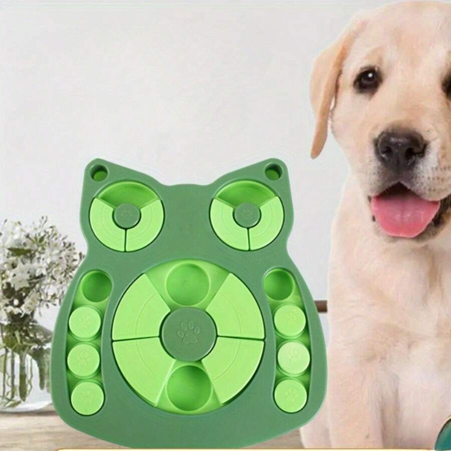 Pet Dog Toy Slow Feeder, Cat & Small Dog Puzzle Maze Treat Dispenser, Interactive Puzzle Toy For Self-Entertainment And Intelligence Training