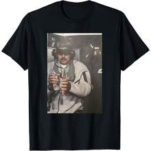 Maduro Design Features Detailed Portrait Of Nicolás Maduro T-Shirt - 黑色 - 查看 1